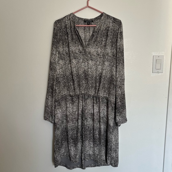Hilary Radley Grey Snakeskin Dress - Picture 2 of 6